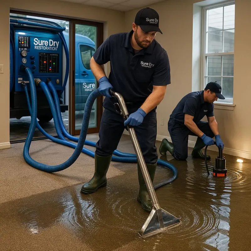 Water Extraction and Removal process in Pensacola, FL